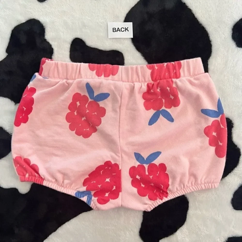 Baby Girl's Carter's 2 piece set Raspberry Sweater‎ and Short Set 6 months